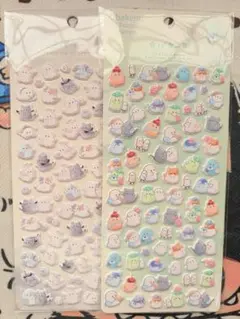 オバケーヌ ぷくぷくもっちりシール2セット①