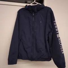 TOMMY HILFIGER フード付きネイビージャケット