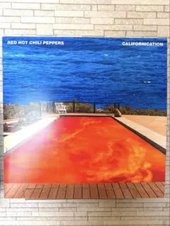 非売品！レッドホットチリペッパーズ レッチリ タワレコ 限定 ポスター（額付 TOWER VINYL限定！RED HOT CHILI PEPPERS来日記念帯付きレコード
