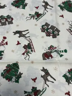 クリスマス生地