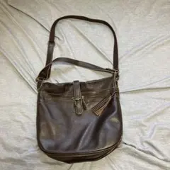 NOTRE FAVORI 2way ショルダーバッグ　A4 ダークブラウン