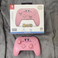 NintendoSwitch カービィ ワイヤレスコントローラー　プロコン