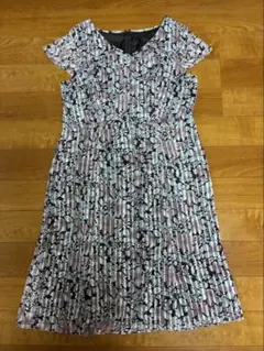 アリスバーリー　半袖ワンピース　花柄