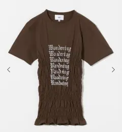 roku 6 6×17ruro Shirring Tee 新品タグ付きのサムネイル