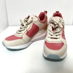 MICHAEL KORS CRISTA スニーカー 7.5M ピンク 中古のサムネイル