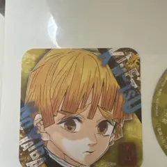 鬼滅の刃 原画展　我妻善逸 アートコースターセット