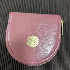 コインケース 皇居財布 馬蹄型 小銭入れ ピンク - メルカリ