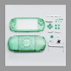 PSP-3000 用 外装交換パーツセット（グリーン）