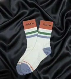 【新品】ヨガソックス滑り止め付き クルー丈 ピラティス 吸汗速乾ミルキーホワイト