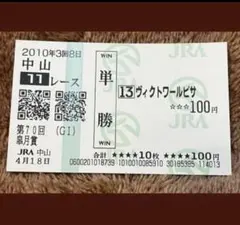ネオユニヴァース 2003年 白梅賞■現地単勝馬券■ ※ウマ娘 ネオユニヴァース 日本ダービー 2003 現地単勝馬券 【期限切れ】 ウマ