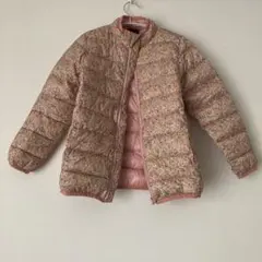 ダウンジャケットHUSHUSH 140 ピンク系