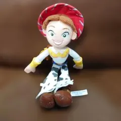 ディズニー　トイ・ストーリー　ジェシー　ぬいぐるみ　安全ピン付き　キーホルダー