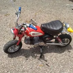 モンキー？ ホンダ XR50 バイク 50cc ホワイト/レッド - メルカリ