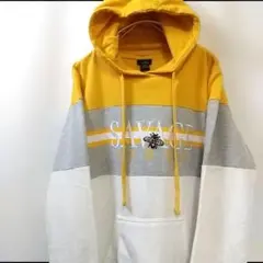 rue21 SAVAGE 刺繍 マルチカラー パーカー L 古着