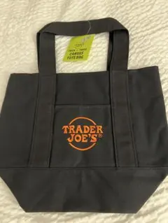 Trader Joe's キャンバス トートバッグ ブラック