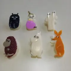 ムーミン キャラクター クリップ 6種セットのサムネイル
