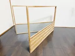 本日限定】茶道具/風炉先屏風 桑縁両面使い 裏網代 - メルカリ