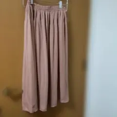 ユニクロ　ギャザーロングスカート