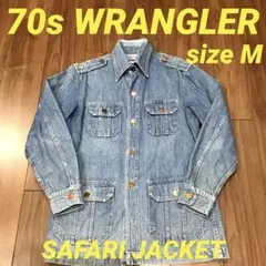 ラングラー 70s サファリジャケット ブッシュジャケット カバーオール