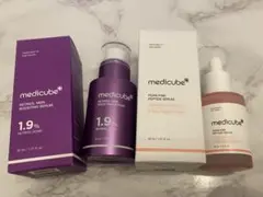 【新品セット】メディキューブ PDRN ピンクペプチドセラム+レチノール NMN