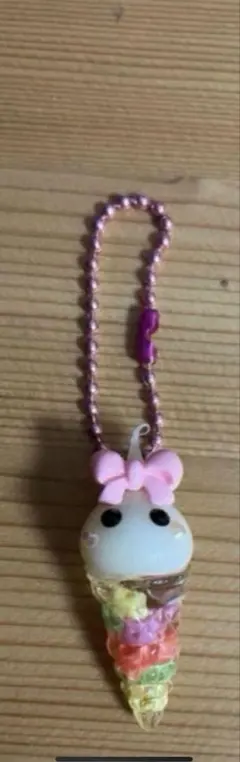 サン宝石　パフェ型ほっぺちゃん　キーホルダー