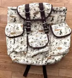ディズニー ミッキーコミック柄 バックパック リュック