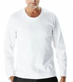 【新品】AKM エイケイエム ハンドステッチ 長袖Tシャツ ホワイト 白のサムネイル
