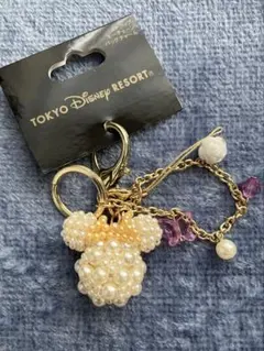 東京ディズニーリゾート　ミニーマウス　バッグチャーム