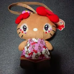 ハローキティ ぬいぐるみ ショルダーストラップ付き
