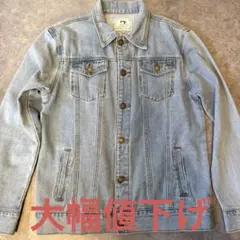 淡いブルー デニムジャケット