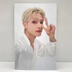 ATEEZ ミンギ　グッズ購入特典トレカ アジアツアーサイン入り ATEEZ ミンギ PLAYCODE yes24特典トレカ - メルカリ