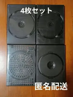 DVD空ケース 4枚セット ブラック - メルカリ