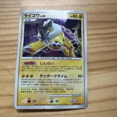 ライコウex 構築済みデッキ アクア団ハーフデッキW 014/033 - メルカリ