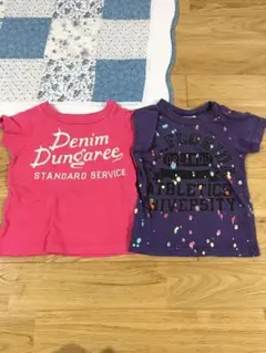 Tシャツ 90 デニムダンガリー