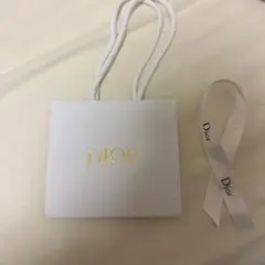 Dior ギフト袋 小型 ホワイト