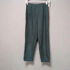 GU ダークグリーン カジュアルパンツ