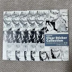 【未開封】 BLEACH クリアステッカーコレクション ジャンフェス 5点セット