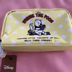 くまのプーさん ポーチ ドット柄