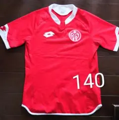 Lotto FSVマインツ05　サッカーシャツ 赤 Mサイズ（AGE11-12）