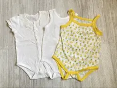 ベビー肌着 ロンパース 3点セット 70cm