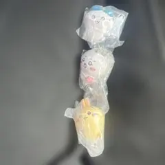 つまんでつなげてマスコット　ちいかわ　ハチワレ　うさぎ