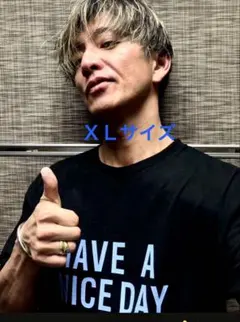 キムタク着 私物 WACKOMARIA HAVE A NICE DAY Tシャツ キムタク着 私物 WACKOMARIA HAVE A NICE DAY Tシャツ - メルカリ