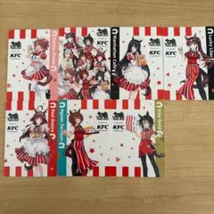 ケンタッキー ウマ娘 コラボ カード 7枚セット 限定