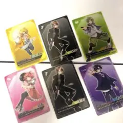 カラフルピーチ ポテトチップス 付属カード まとめ売り 6枚