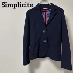 a366 Simplicite ネイビー ブレザーのサムネイル