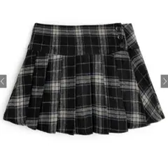 GRL インパン付きチェック柄プリーツミニスカート[ac2589]