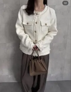 アプレトロ ツイードジャケット