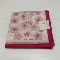 CÉLINE 花柄ハンカチ