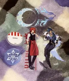 原神 ディルック ガイア アクリルスタンド - メルカリ