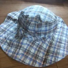 ◆3357 mont-bell　モンベル　アウトドアハット　チェック